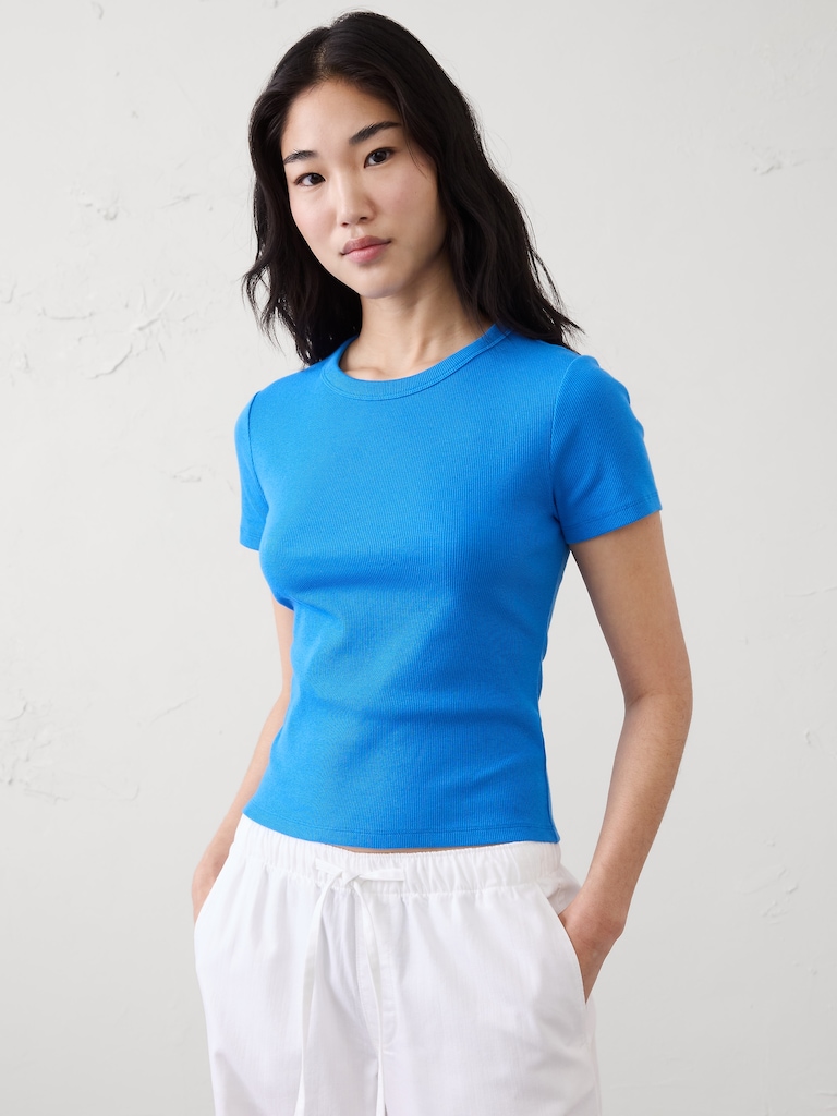 Ribbed T-Shirt