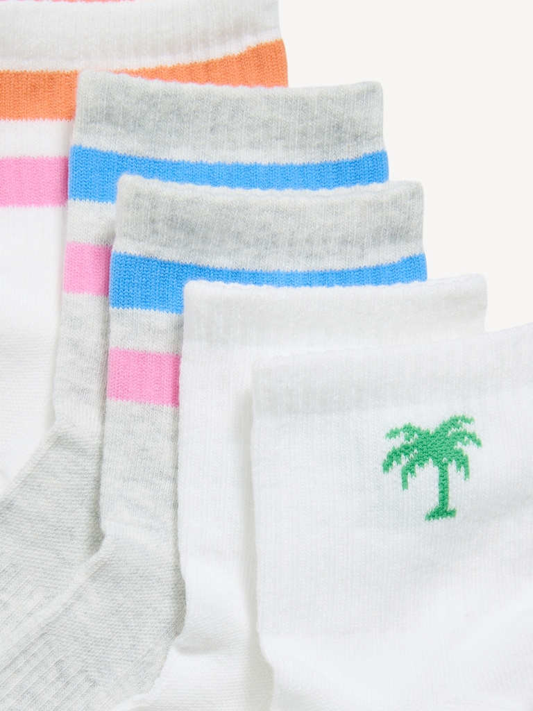 Athletic Quarter Crew Sock 3-Pack for Women