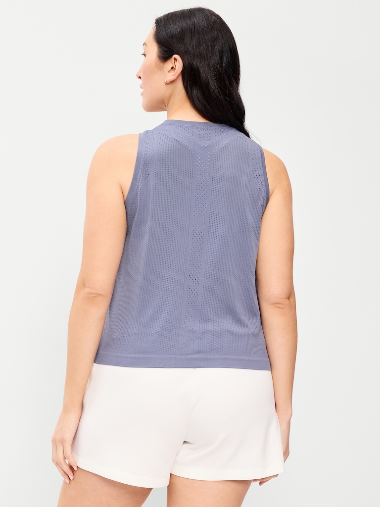 Fluid Seamless Loose Tank Top