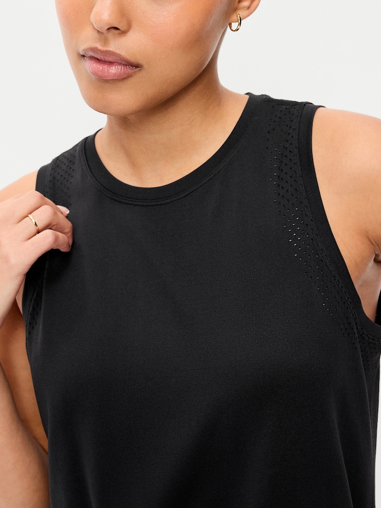 Fluid Seamless Loose Tank Top