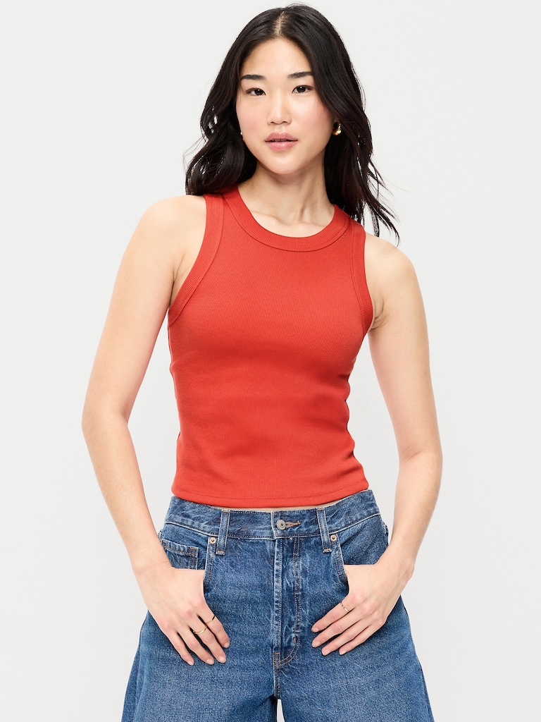 Snug Crop Tank Top