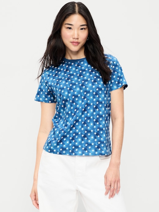 EveryWear EveryWear Crew-Neck Printed T-Shirt on clearance at Old Navy — 50% off
