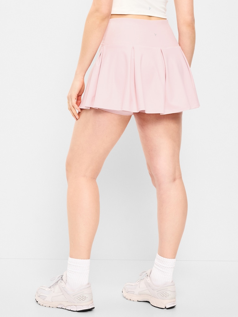 Extra High-Waisted Drop-Waist PowerSoft Skort