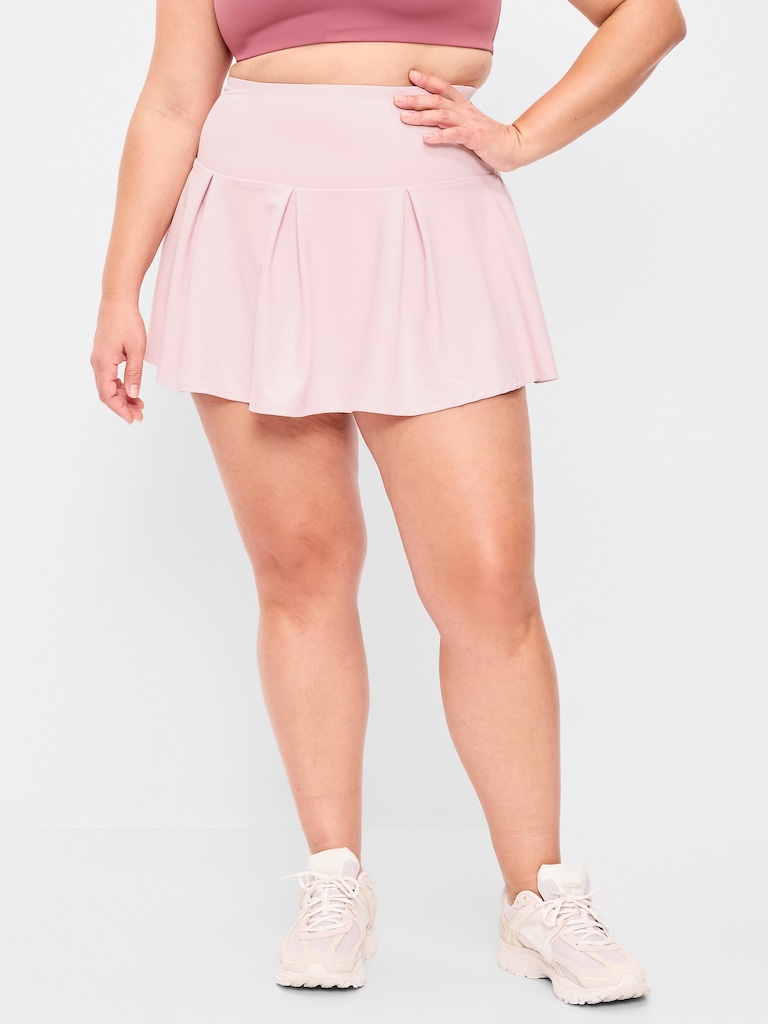 Extra High-Waisted Drop-Waist PowerSoft Skort