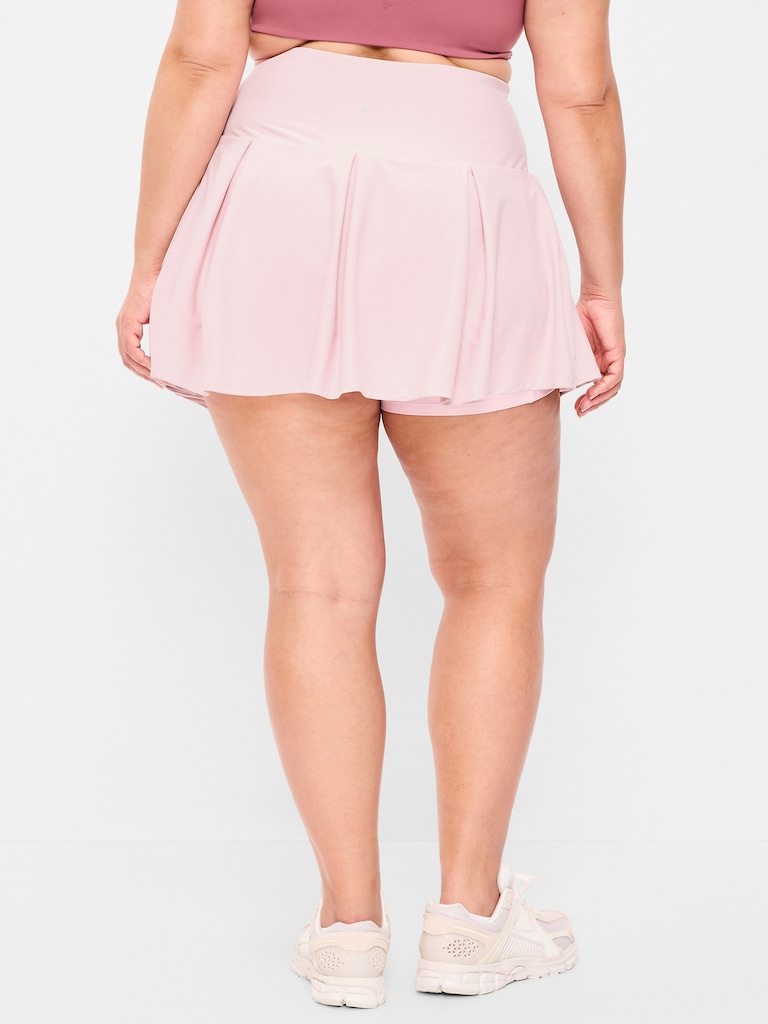 Extra High-Waisted Drop-Waist PowerSoft Skort