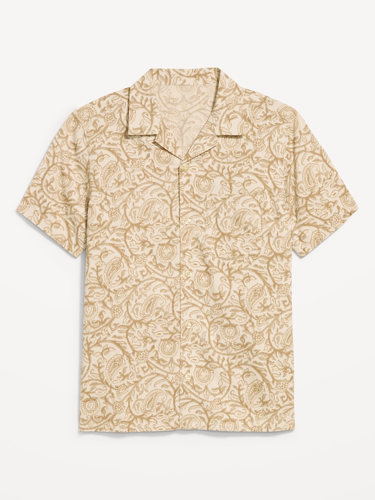 Short-Sleeve Camp Shirt