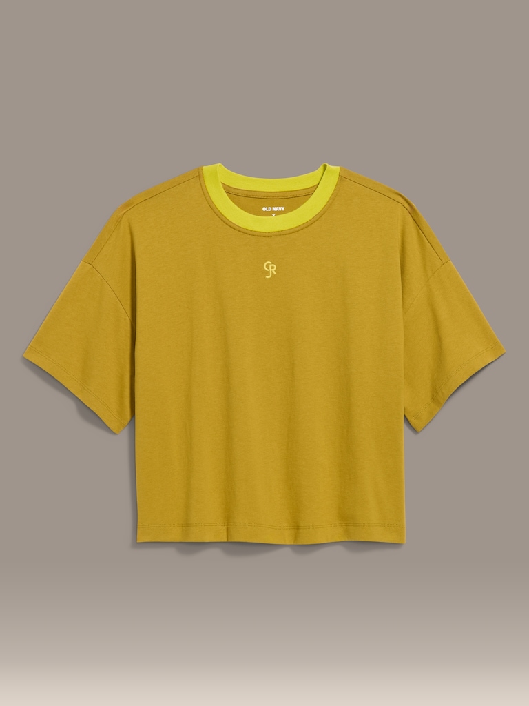 Old Navy x Christopher John Rogers Crop T-Shirt