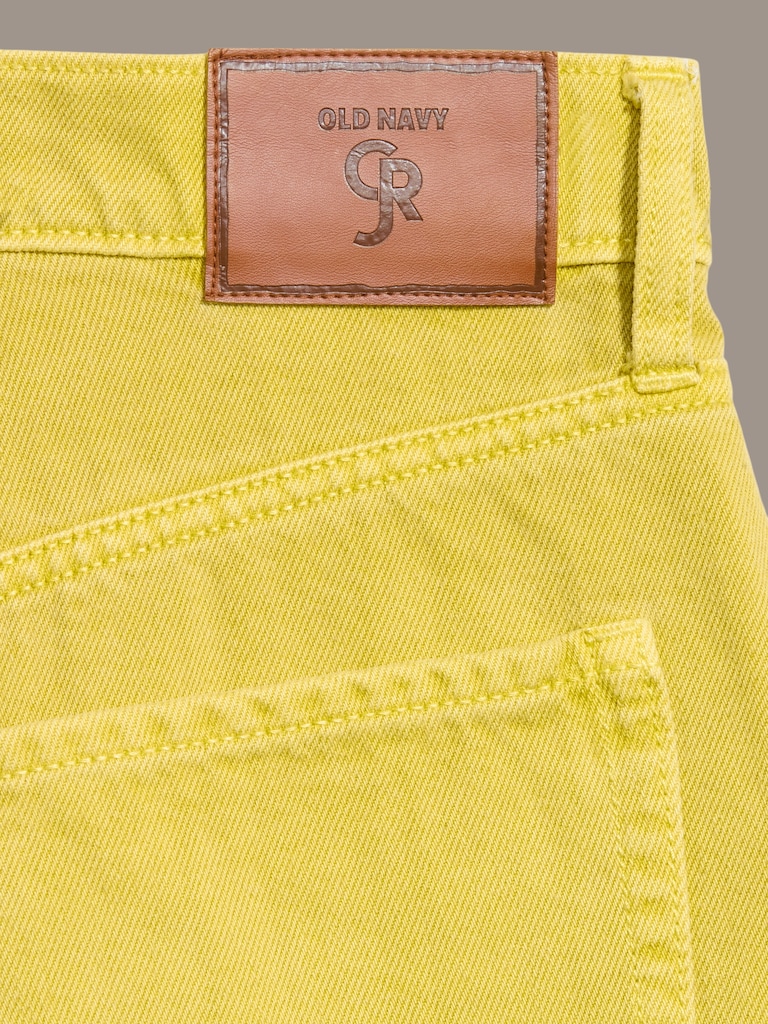 Old Navy x Christopher John Rogers Mid-Rise Baggy Wide-Leg Jeans