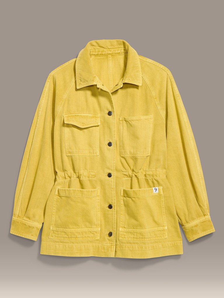 Old Navy x Christopher John Rogers Chore Utility Jean Jacket