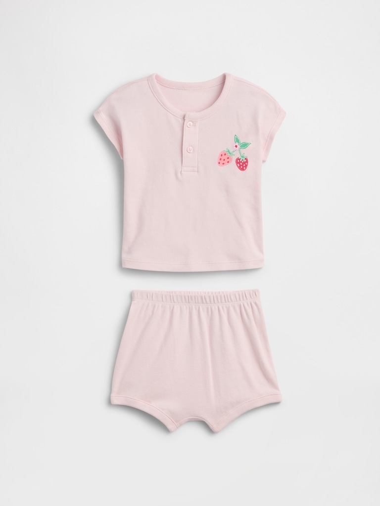Baby Two-Piece Graphic Outfit Set