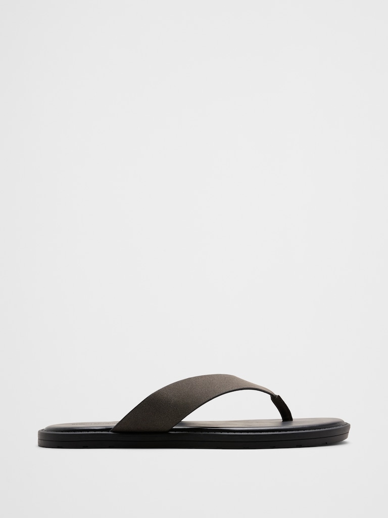 Vegan Leather Flip Flop
