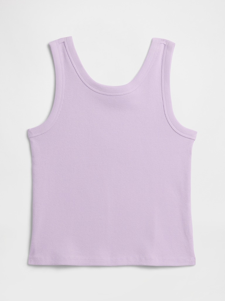 Kids Ribbed Tank Top