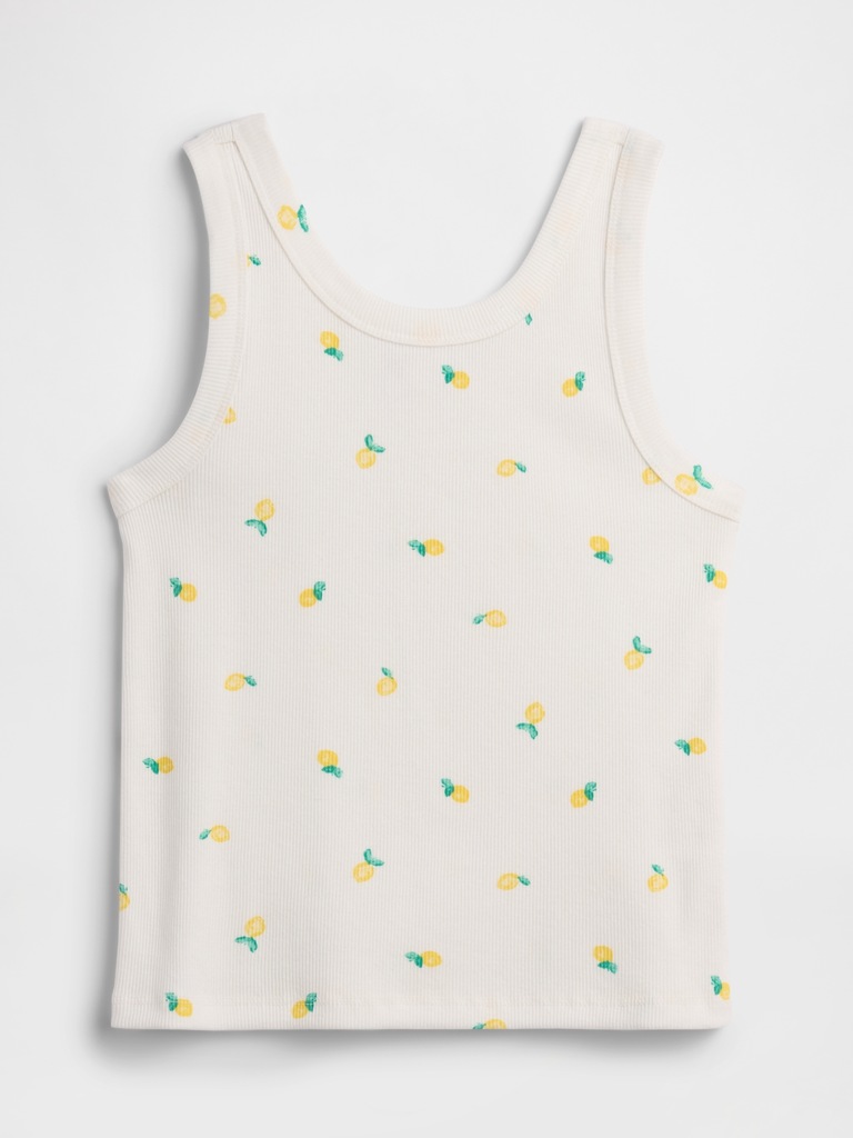 Kids Ribbed Tank Top