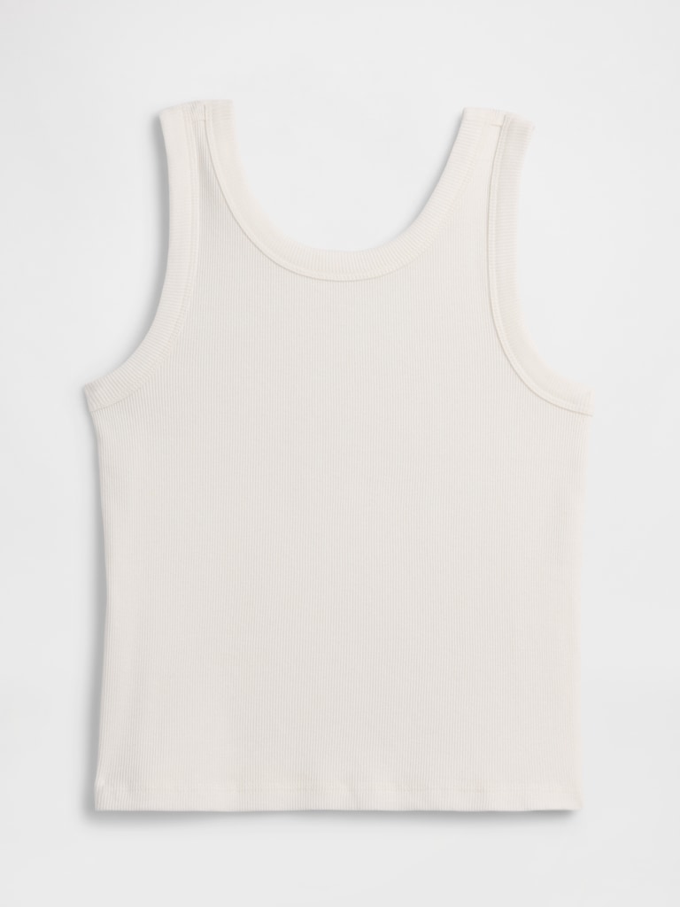 Kids Ribbed Tank Top