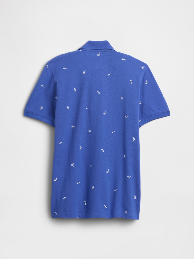 Kids Pique Polo Shirt