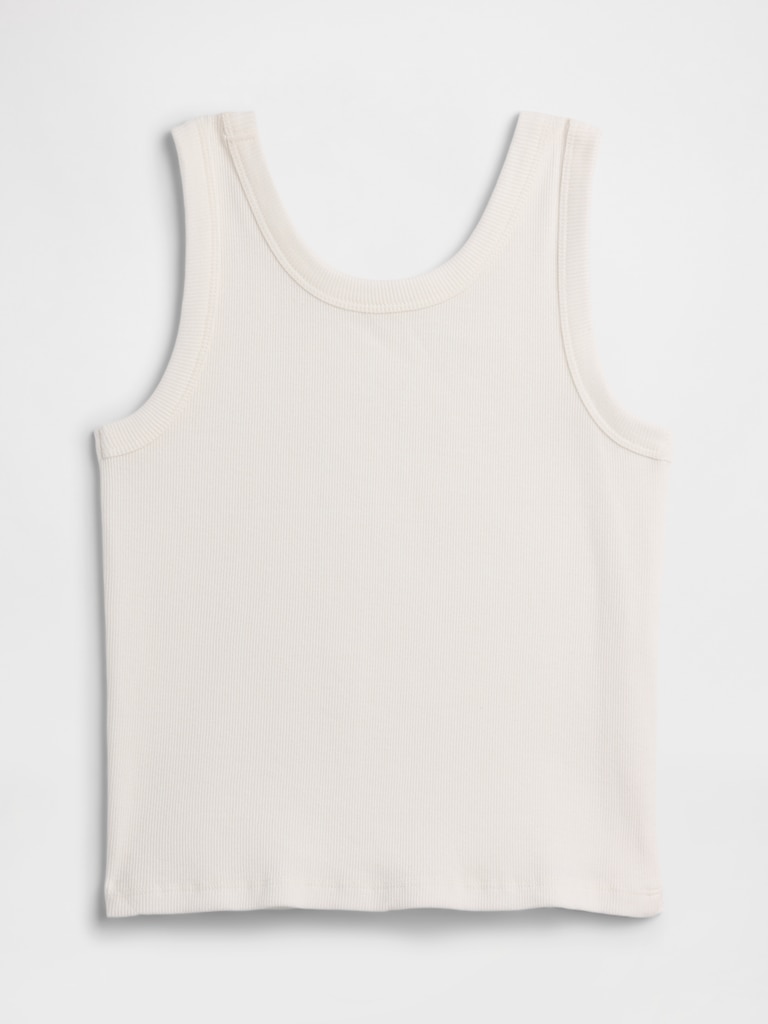 Kids Ribbed Tank Top