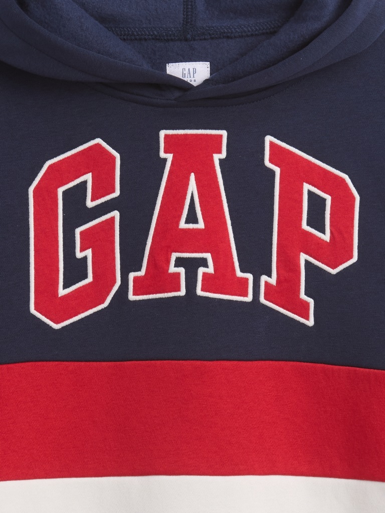 Kids Relaxed Gap Logo Colorblock Hoodie