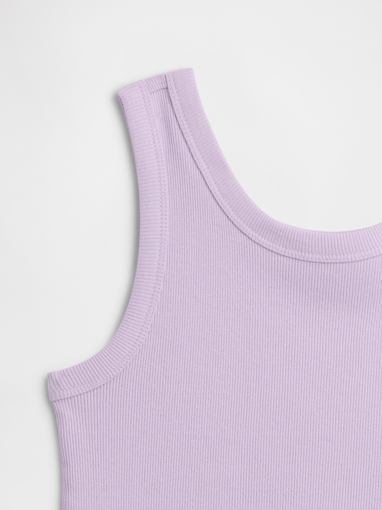 Kids Ribbed Tank Top