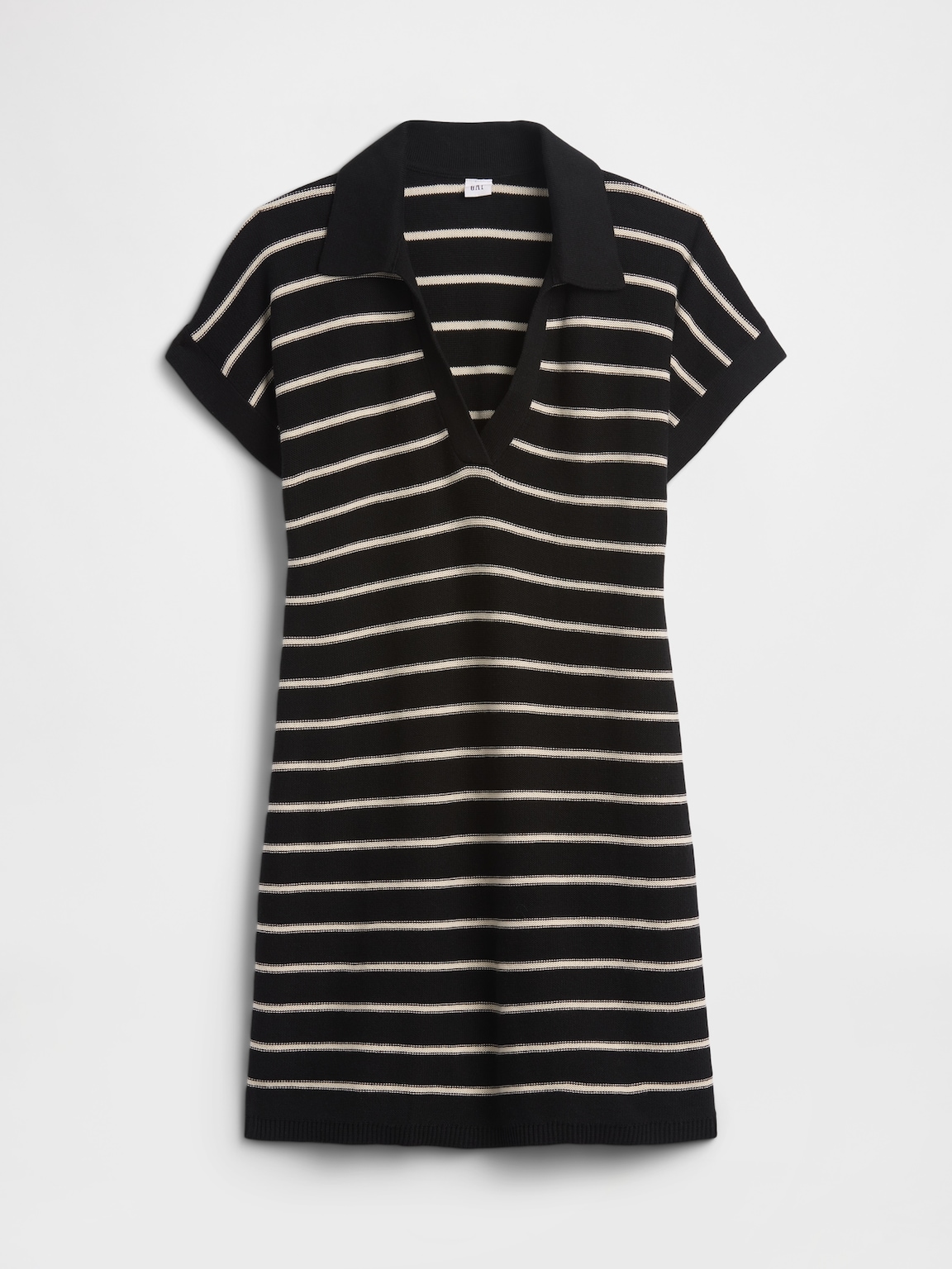 Polo Sweater Mini Dress