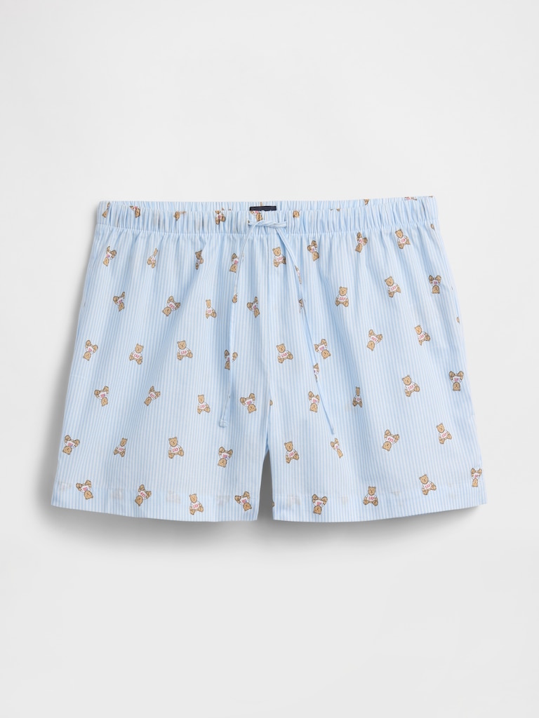 Poplin PJ Shorts