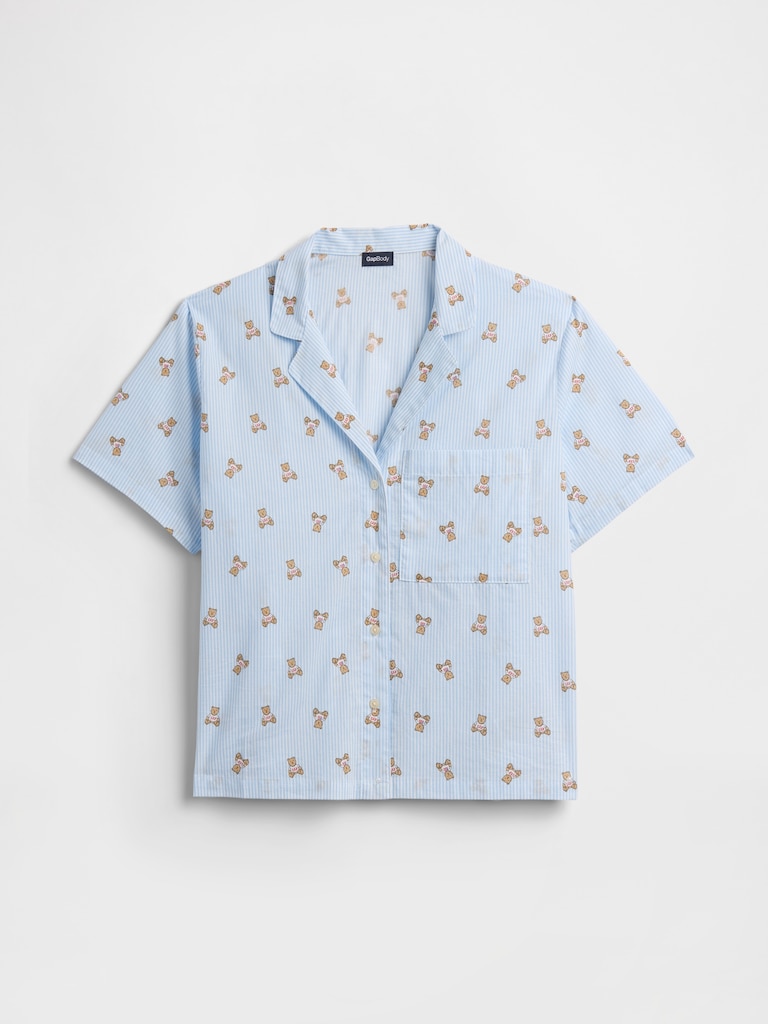 Poplin PJ Shirt