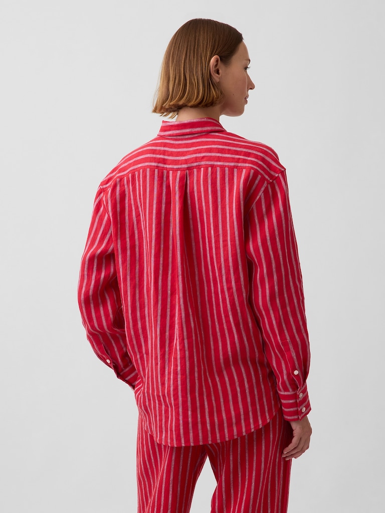 100% Linen Oversized Shirt