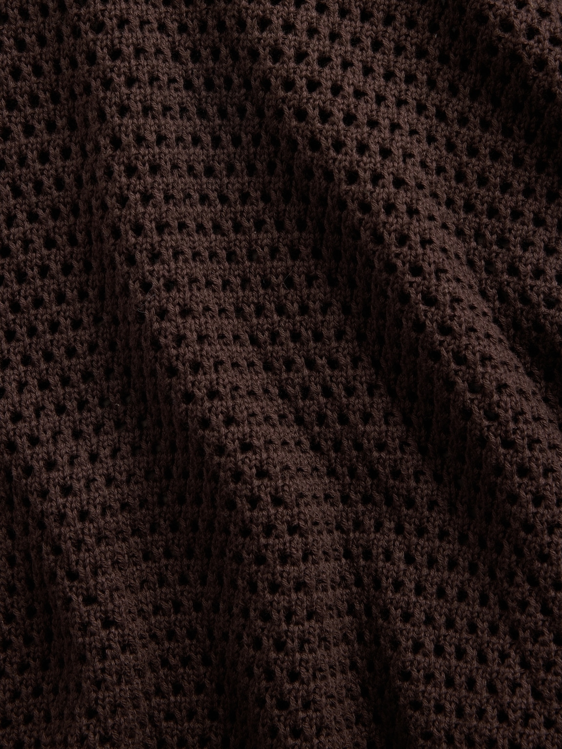 100% Cotton Crochet Relaxed Sweater