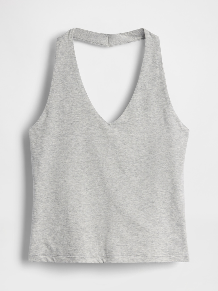 CloseKnit Halter Crop Top