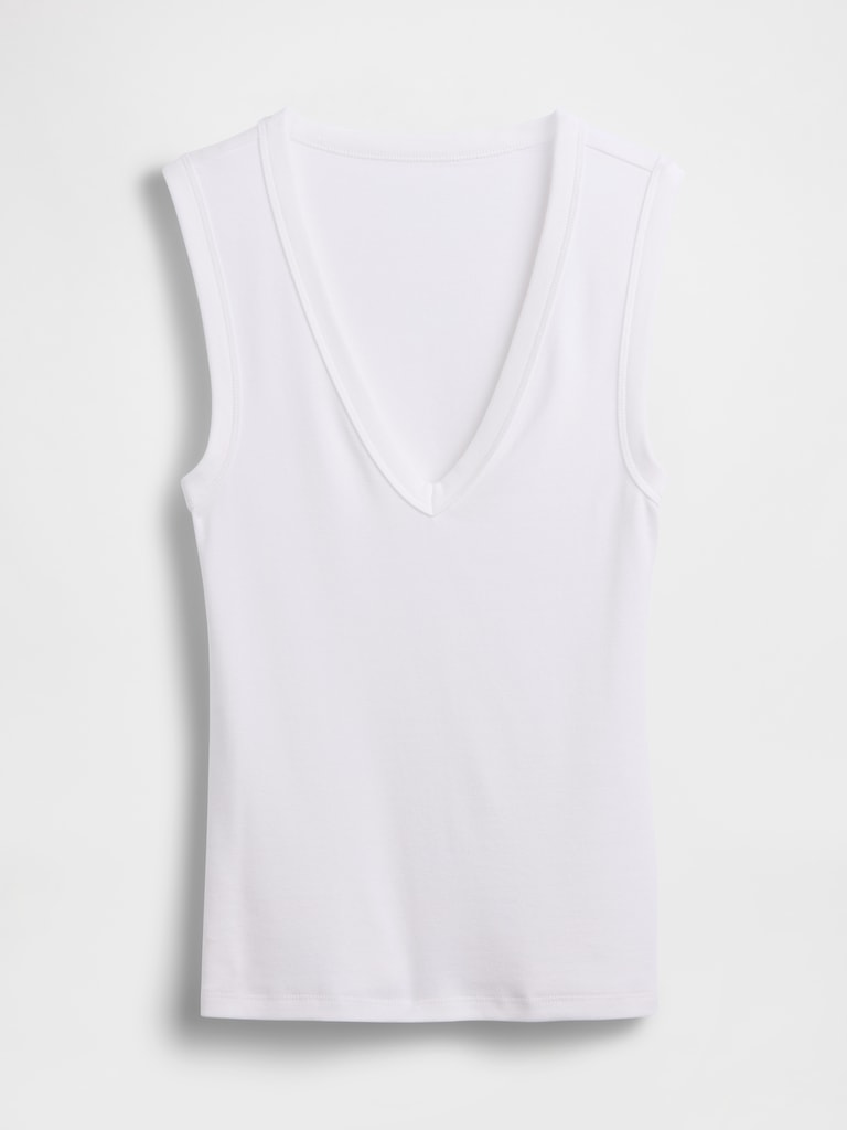 Modern V-Neck Tank Top