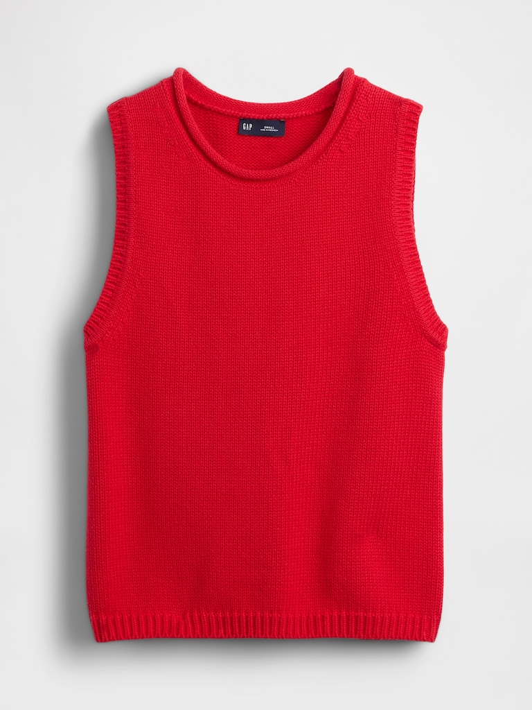 100% Cotton Sweater Vest