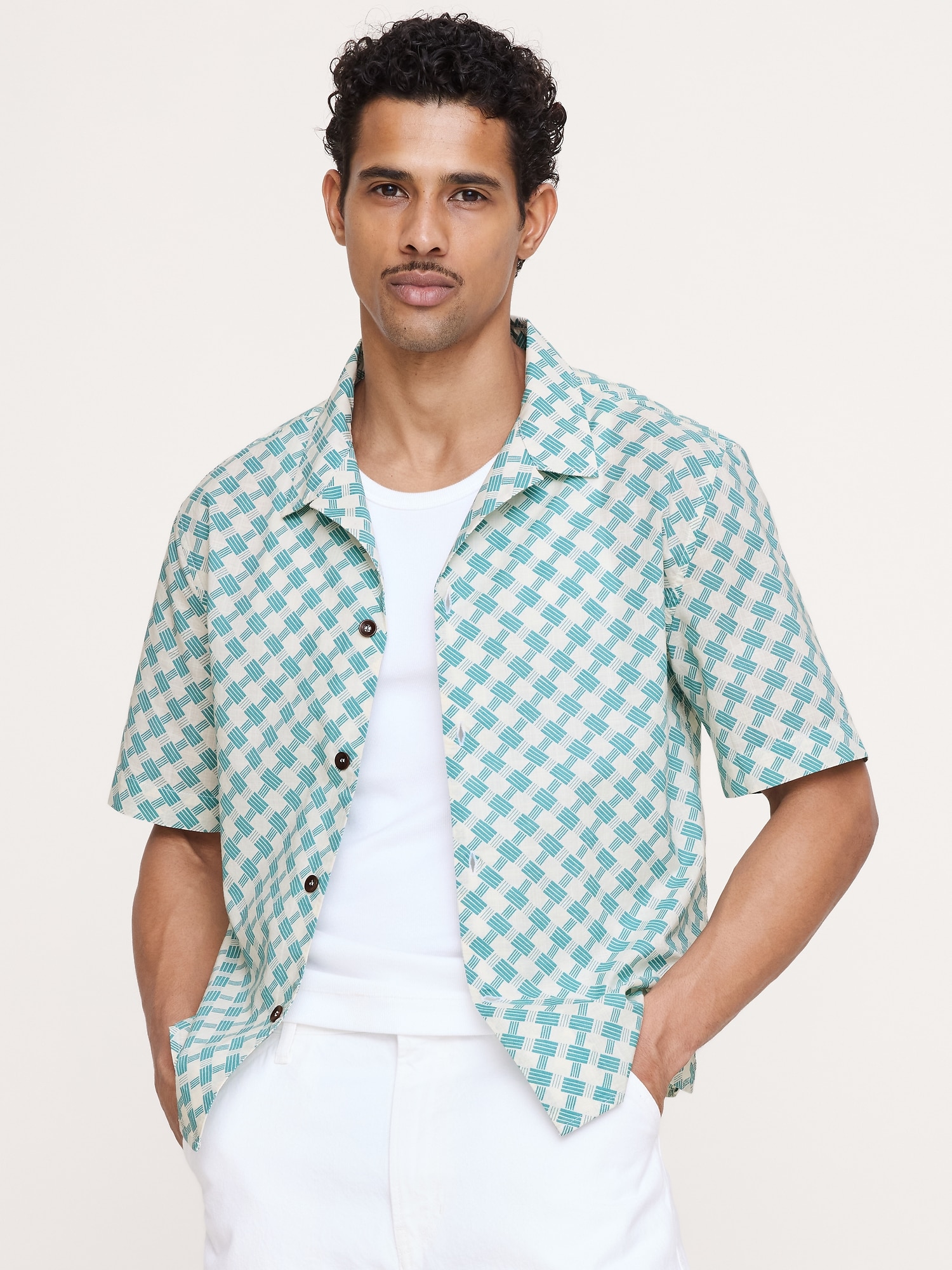 Men's Button-Down & Casual Shirts | Banana Republic