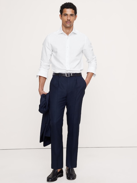 Men's Blue Dress Pants | Banana Republic