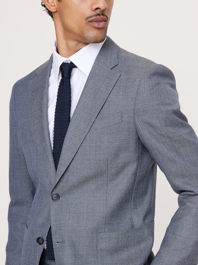 Italian Wool Ventile Suit Jacket