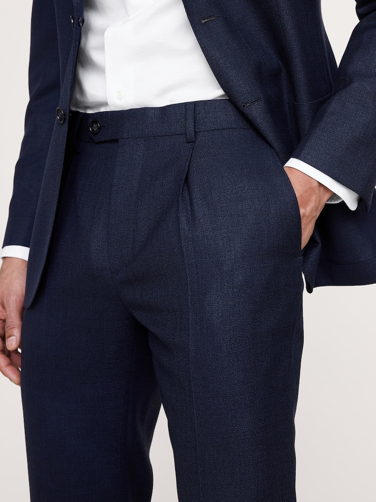 Italian Wool Ventile Suit Pant