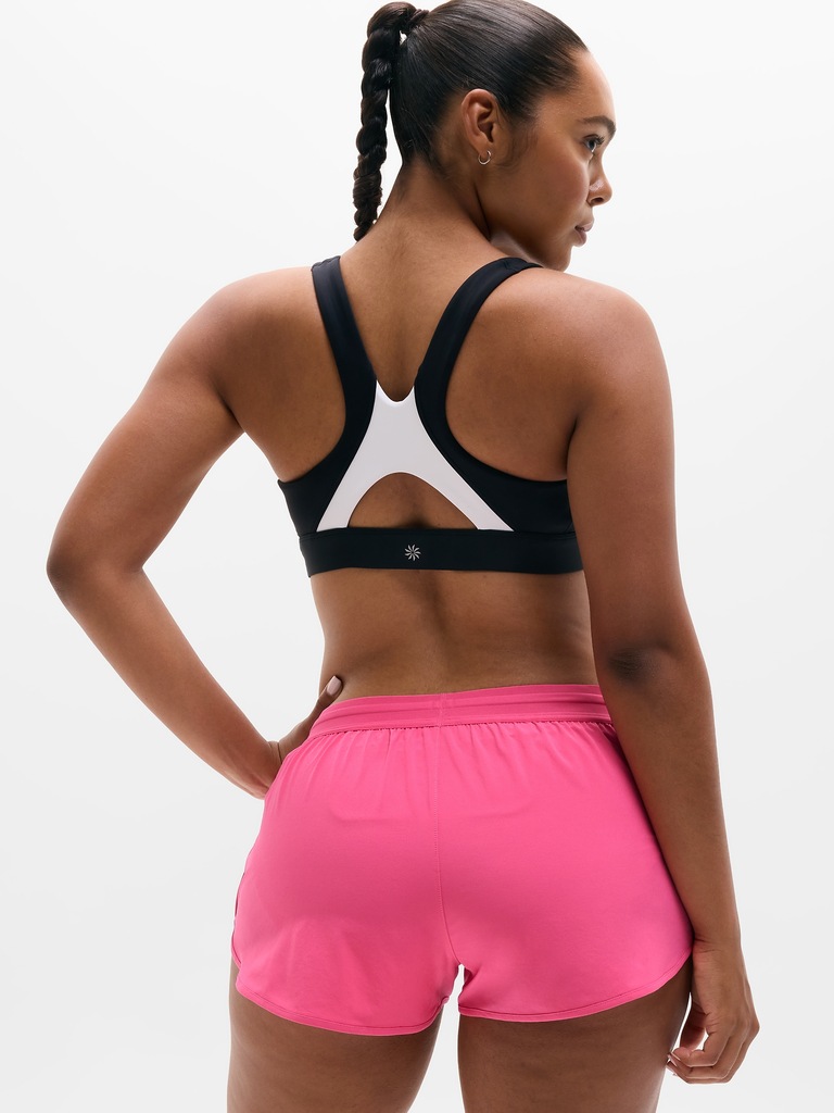 Speedwork Mid Rise Elastic Waistband Short