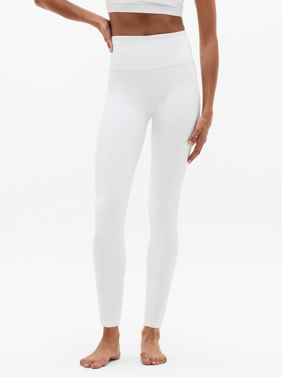 V-Neck Hardware One-Piece Swimsuit