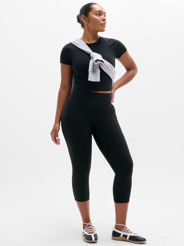 Salutation Stash High Rise Capri