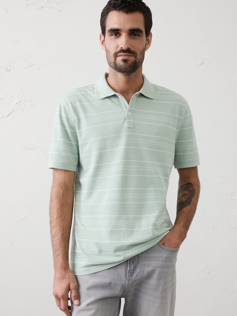 Slim-Fit Pique Polo