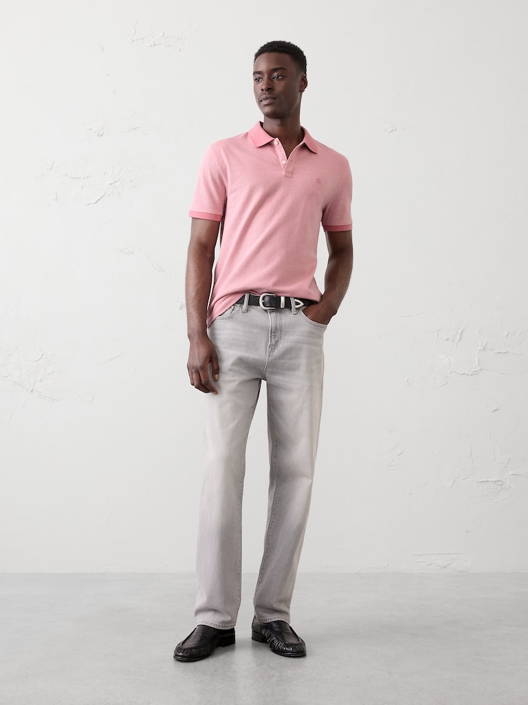 Slim-Fit Pique Polo