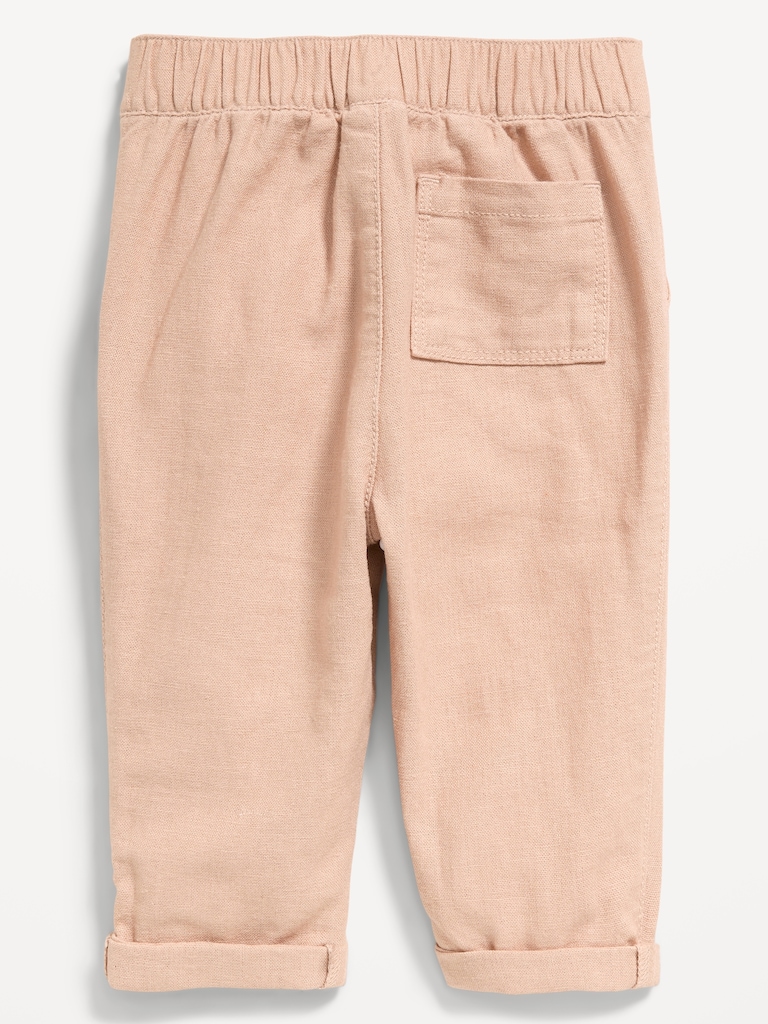 Linen-Blend Pants for Baby