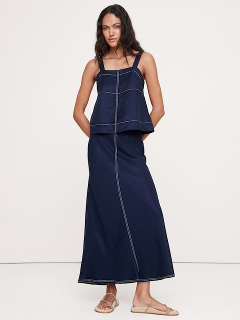 Women's Blue The Linen Shop | Banana Republic