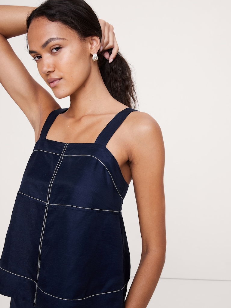 Viscose-Linen Tank