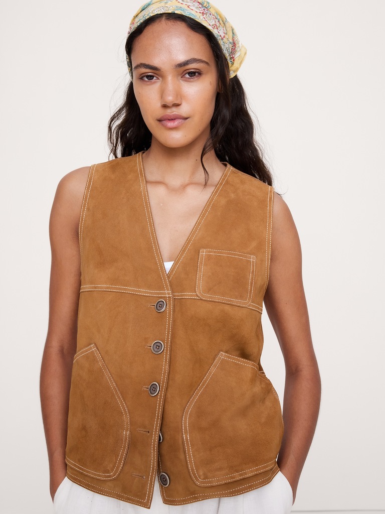 Heritage Suede Vest