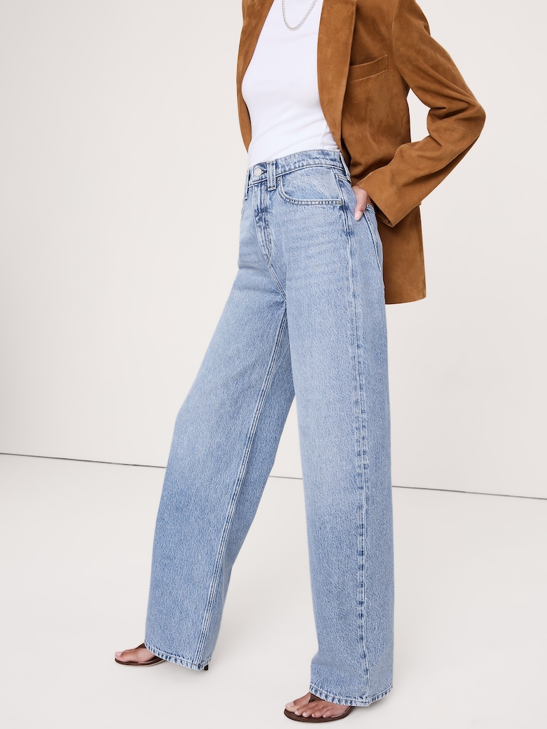 High-Rise Relaxed Wide-Leg Jean