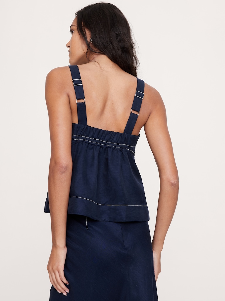 Viscose-Linen Tank