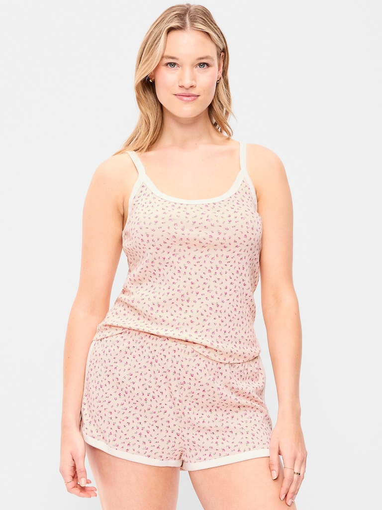 Pointelle Cami Tank Top