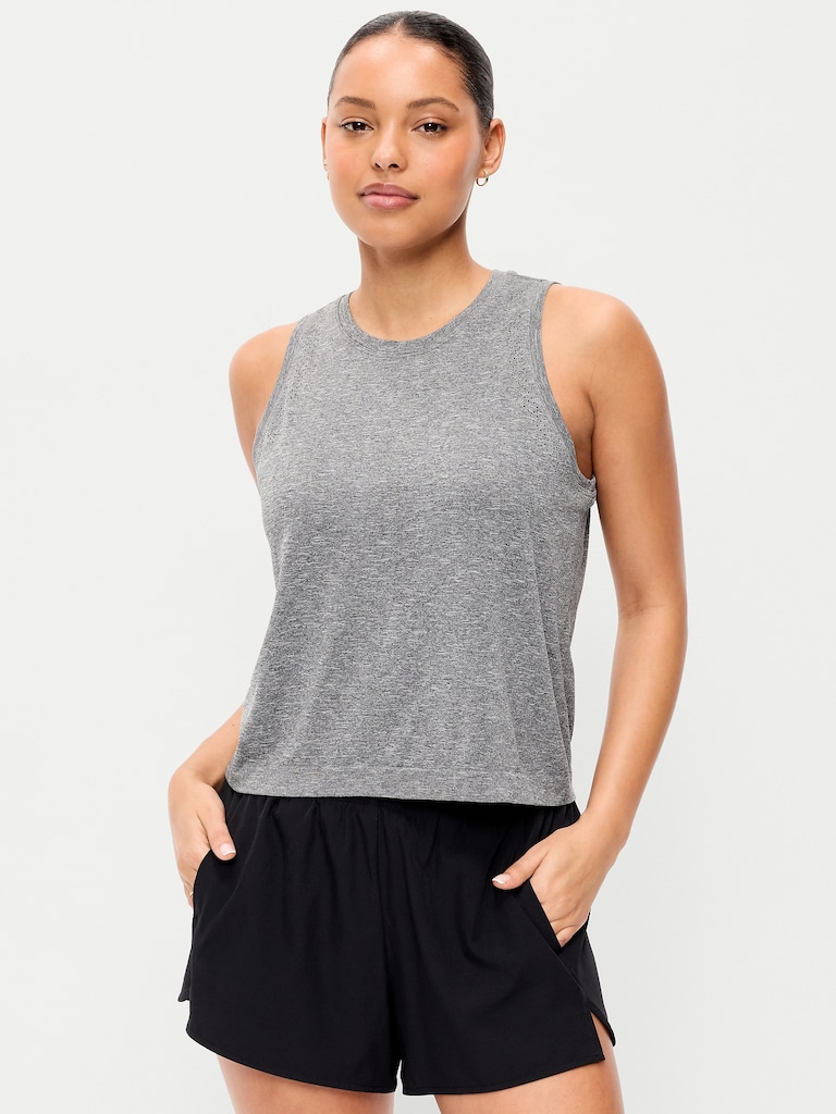 Fluid Seamless Loose Tank Top