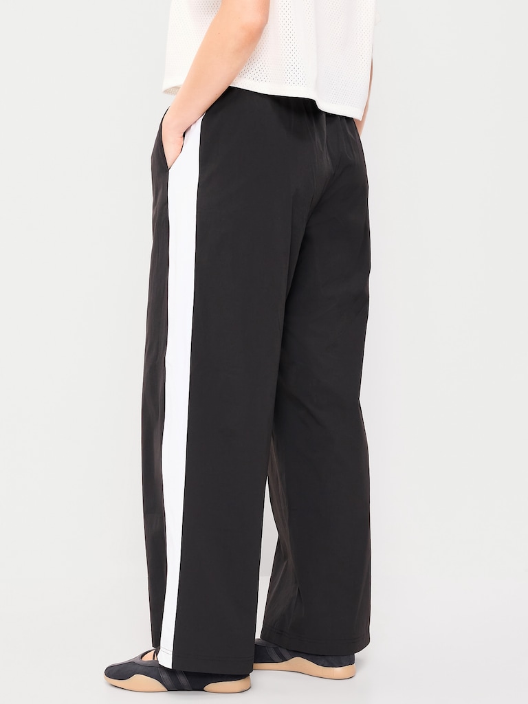 High-Waisted TrekTech Straight-Leg Pants