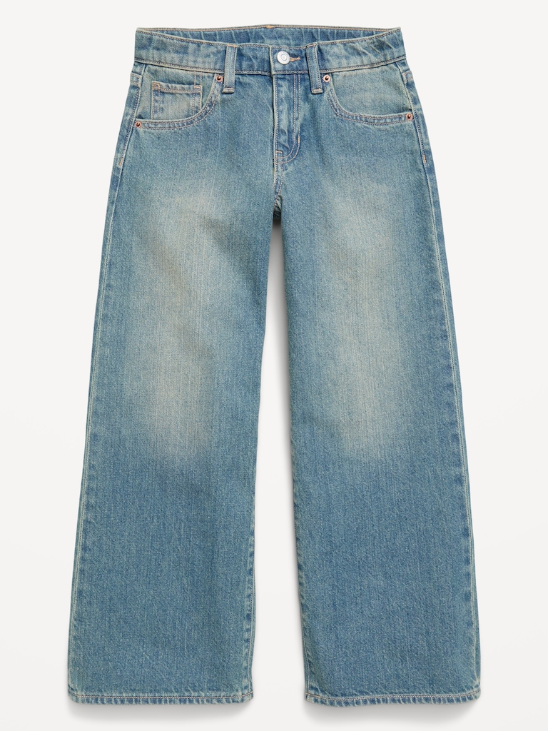 Super Baggy Wide-Leg Jeans for Girls