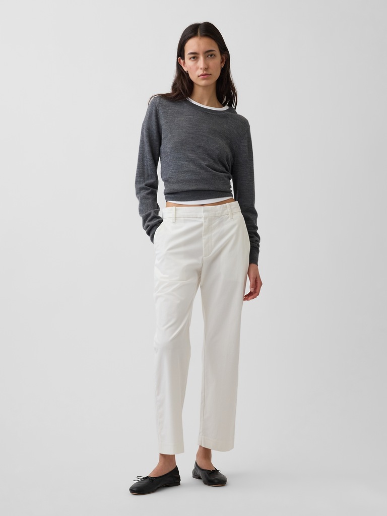 Mid Rise Downtown Khakis